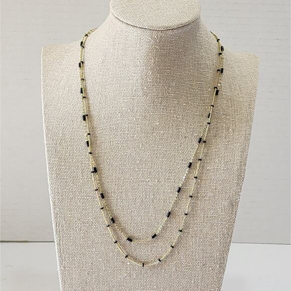 KENDRA DOTTIE MULTI STRAND GOLD NECKLACE - Picture 2 of 7